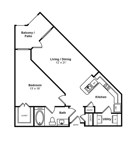 Santa Barbara Floor Plan at The Monterey by Windsor